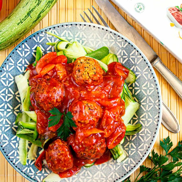 espaguete de abobrinha vegano