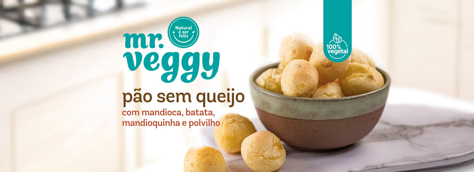 pão de queijo sem queijo mr veggy