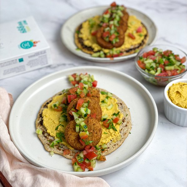 lanche de wrap Mr. veggy