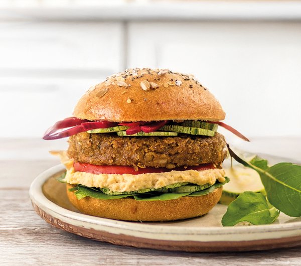 hamburguer lentilha mr veggy